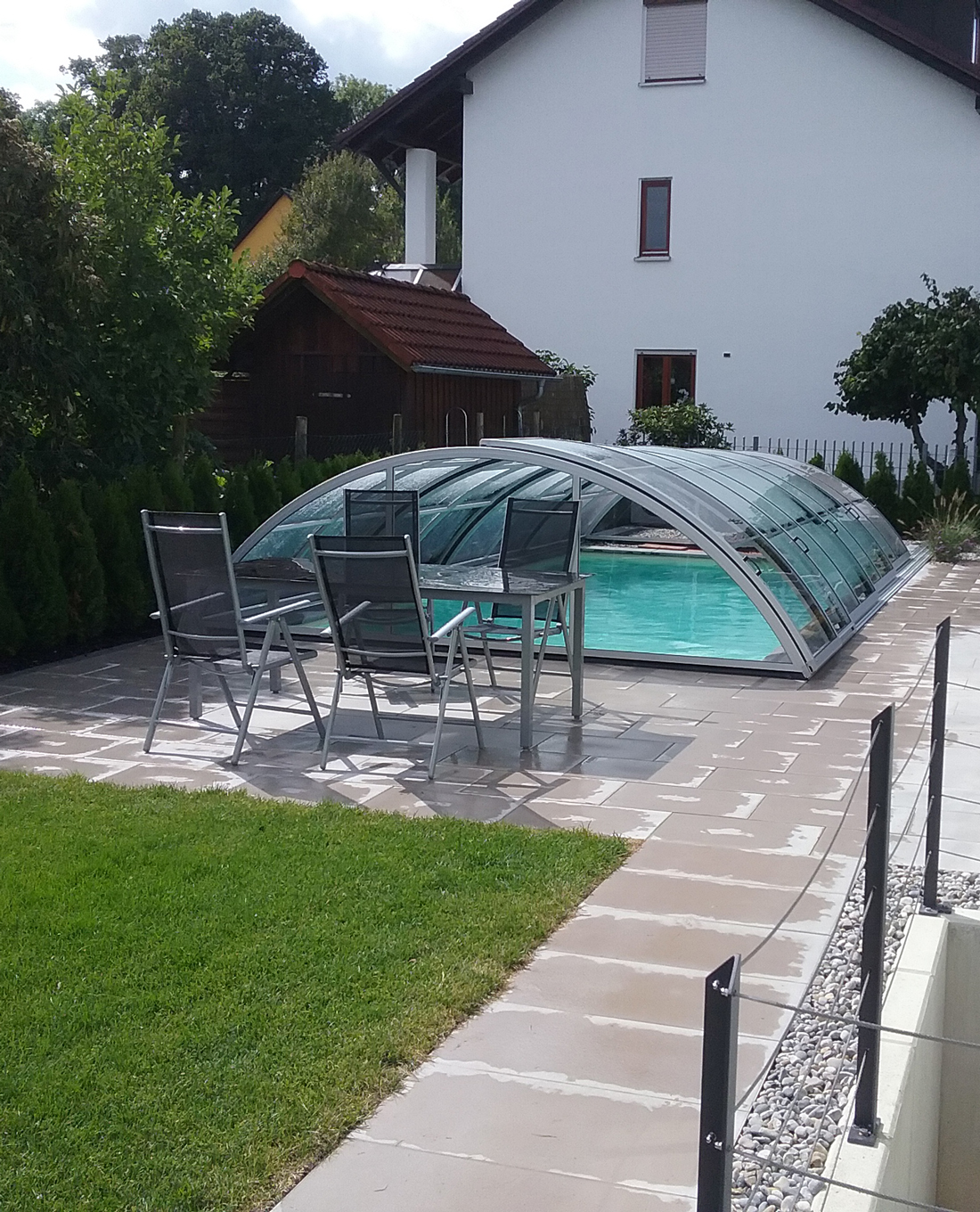 Freiraum Schmid | Poolüberdachungen Poolbau | Poolüberdachungen
